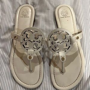 Tory Burch White Sandals